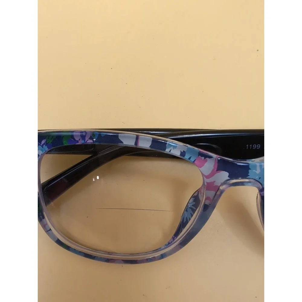 BLUE LIGHT Blocking FASHION Readers Computer Gaming Glasses FLOWER‎ Design
